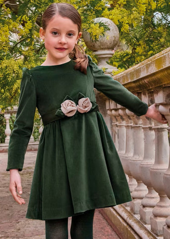 Flower Girl Velvet Dress Ref.  13-05529-081