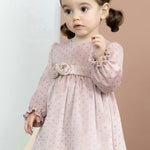 فستان بيبي مخمل منقط Ref. 13-05506-072