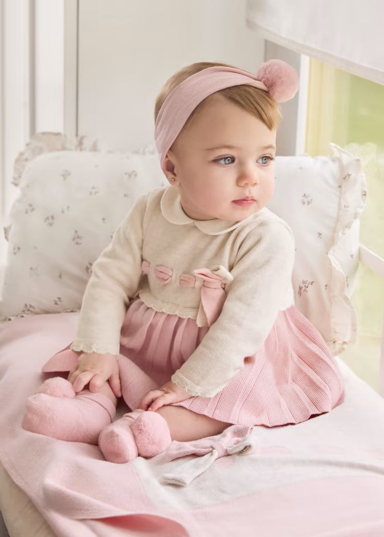 Newborn Better Cotton tricot dress Ref.  13-02838-074