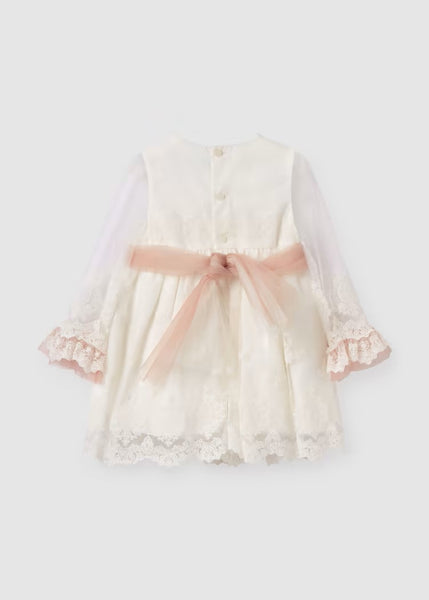 Baby Embroidered Tulle Dress Ref.  13-05501-001