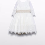 girl's guipure embroidered tulle dress Ref.  26-5028-03