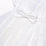 Baby tulle dress with embroidered bows Ref.  26-5003-3