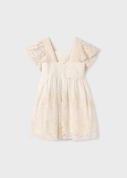 Girl's Embroidered Tulle Dress Ref. 24-05043-002