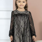 Girl's Embroidered Tulle Dress Ref.  13-05537-008