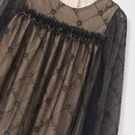 Girl's Embroidered Tulle Dress Ref.  13-05537-008