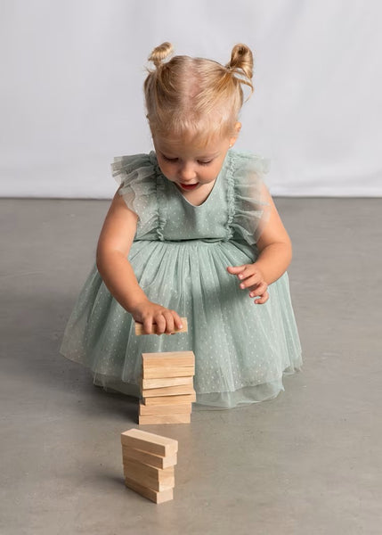 Baby tulle dress with headband Ref.  26-1905-46