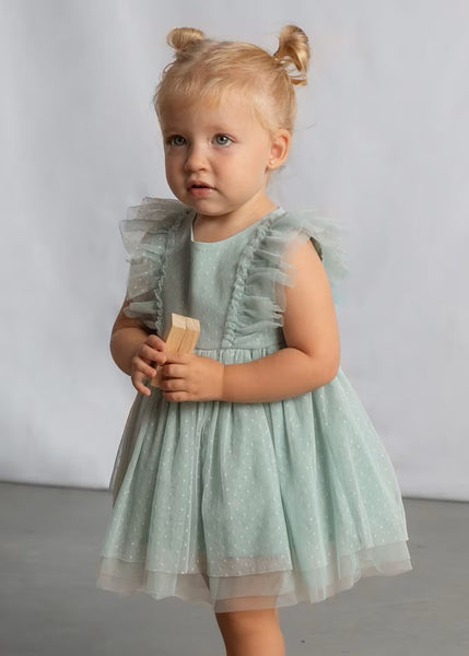 Baby tulle dress with headband Ref.  26-1905-46
