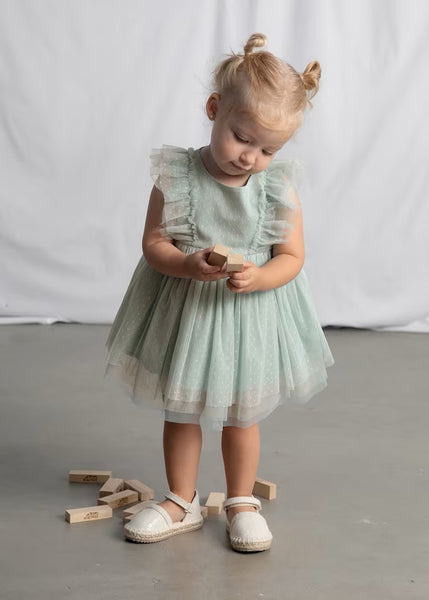 Baby tulle dress with headband Ref.  26-1905-46
