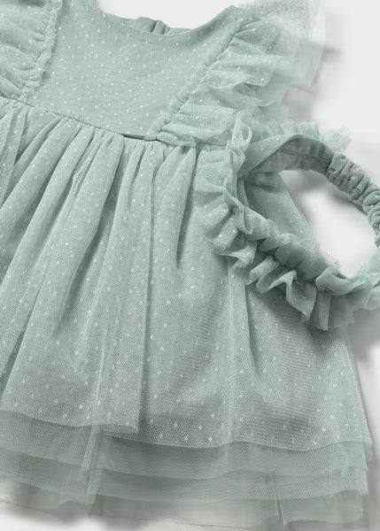 Baby tulle dress with headband Ref.  26-1905-46