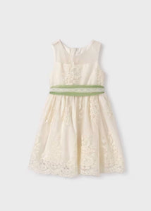 Girl's Jacquard Tulle Dress Ref.  24-05027-057