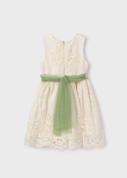 Girl's Jacquard Tulle Dress Ref.  24-05027-057