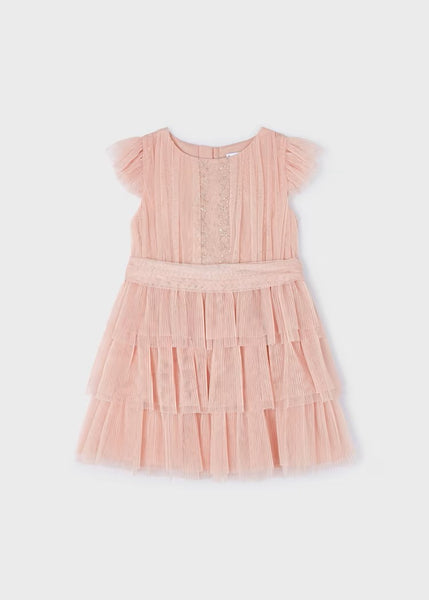 Girl's pleated tulle dress Ref.  24-03912-054