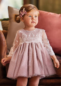 Baby Plumeti Tulle Dress Ref.  13-05507-077