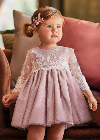 Baby Plumeti Tulle Dress Ref.  13-05507-077