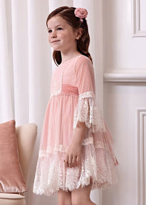 Girl's Plumeti Tulle Dress Ref.  24-05046-030