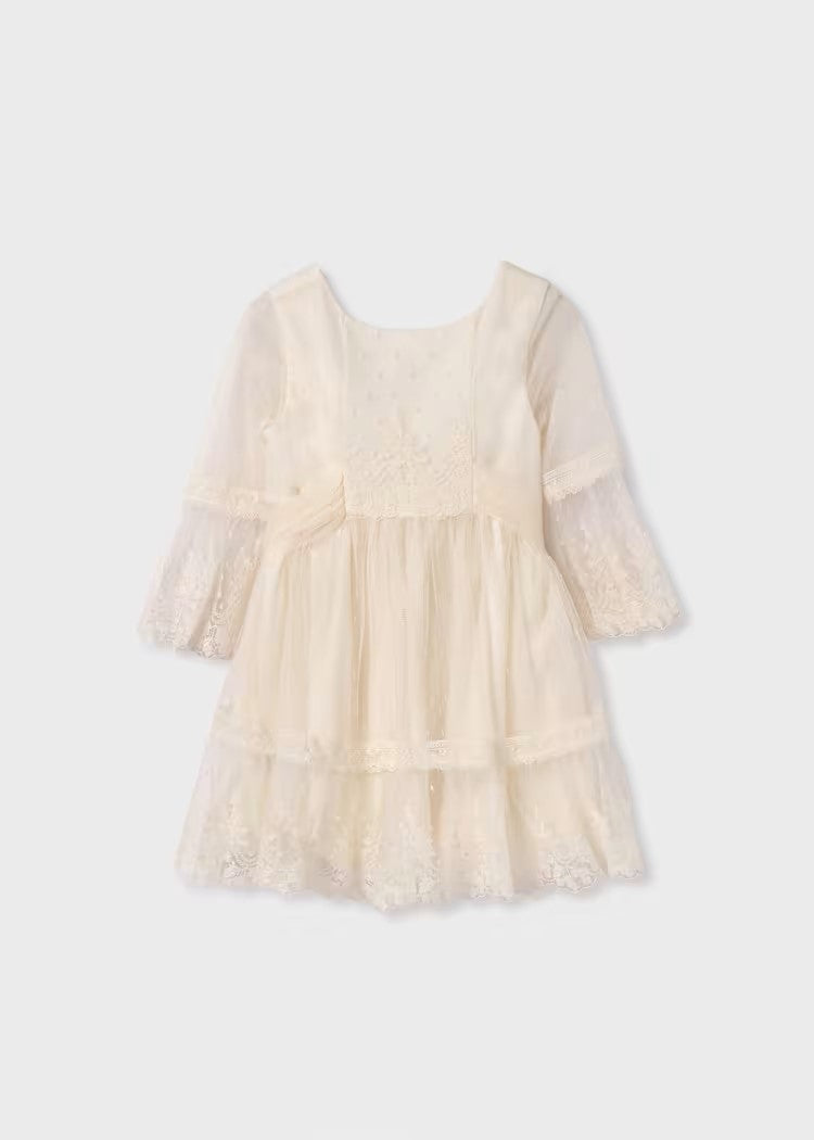 Girl's Plumeti Tulle Dress Ref.  24-05046-031