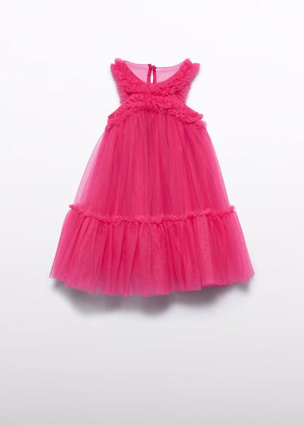 tulle dress with ruffles for girls Ref.  26-5036-65