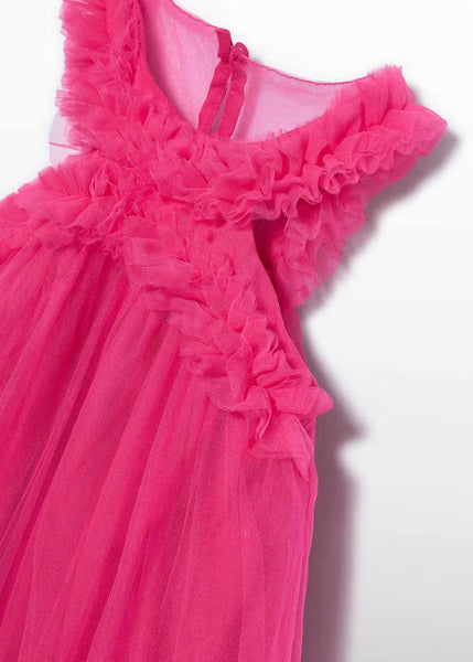 tulle dress with ruffles for girls Ref.  26-5036-65