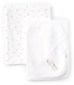 Little Me Baby Puppy Moon Receiving Blankets Two-Pack 712776