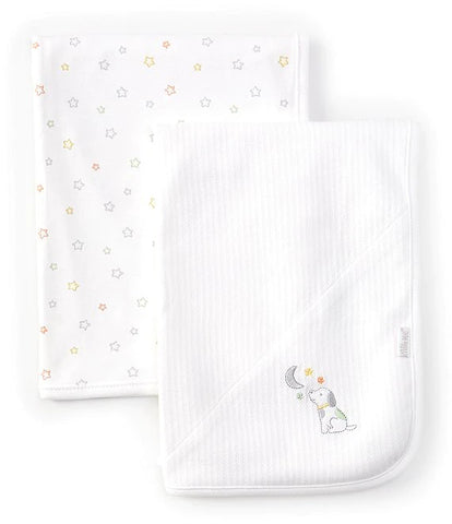 Little Me Baby Puppy Moon Receiving Blankets Two-Pack 712776