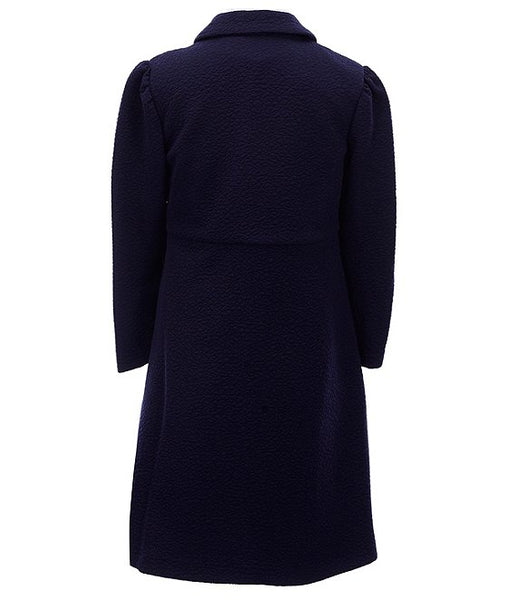 Big Girls 0M-16Y Textured-Knit Coat & Taffeta Plaid Fit-And-Flare Dress