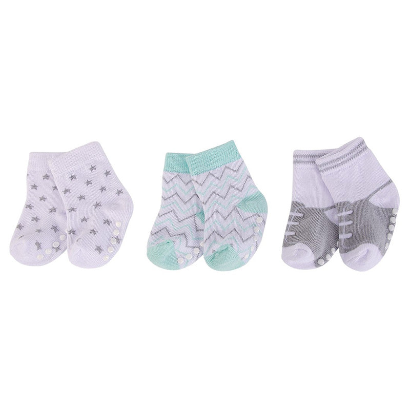 Hudson Children's Wear - Cotton Socks With Anti-Slip Slip - 00443