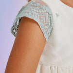 Embroidered Tulle Dress For Girl Ref. 23-05038-064