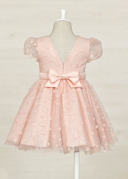 Sequined Tulle Dress For Girl Ref. 23-05023-043