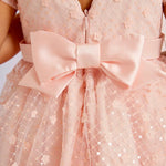 Sequined Tulle Dress For Girl Ref. 23-05023-043