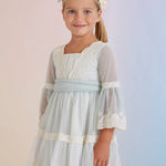 Embroidered Lace Tulle Dress For Girl Ref. 23-05036-055