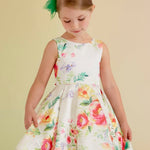 Printed Mikado Dress For Girl Ref. 23-05050-002