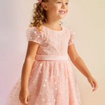 Sequined Tulle Dress For Girl Ref. 23-05023-043