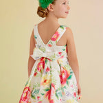 Printed Mikado Dress For Girl Ref. 23-05050-002