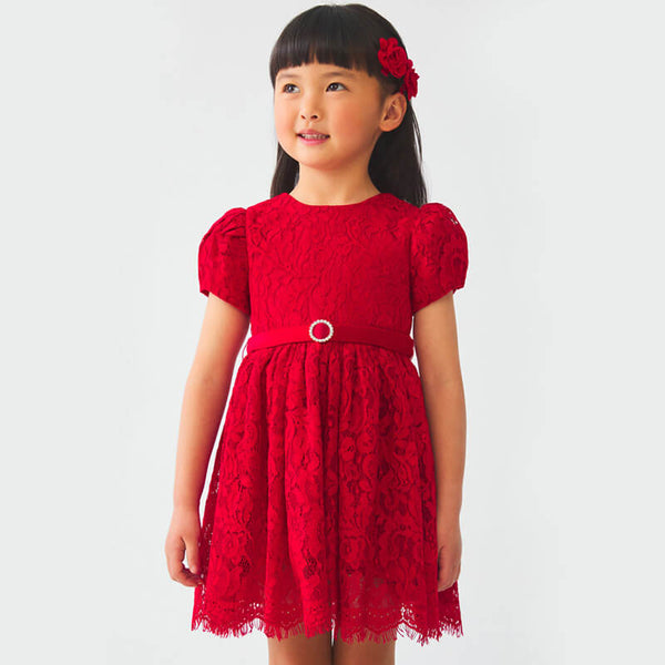 Guipure dress Abel & Lula 5537-8