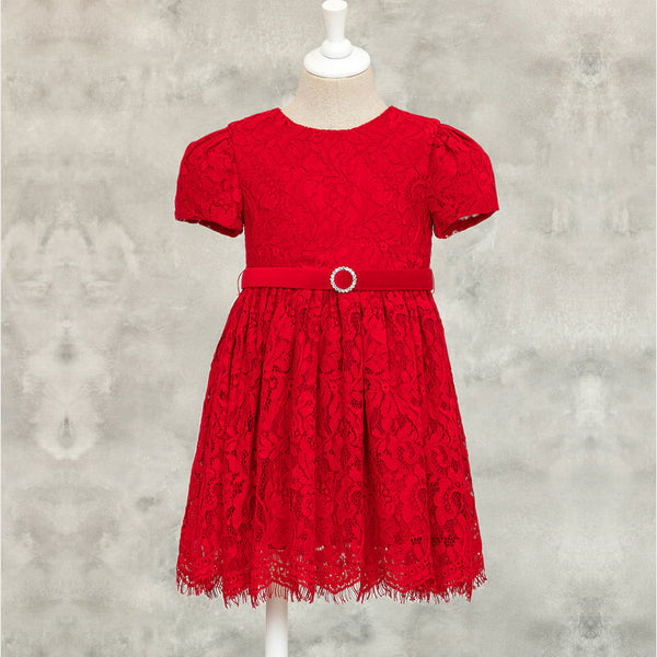 Guipure dress Abel & Lula 5537-8