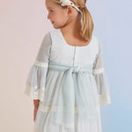 Embroidered Lace Tulle Dress For Girl Ref. 23-05036-055