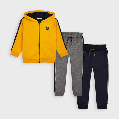 2 قطعة الأساسية الصبي أفخم tracksuit 43-086