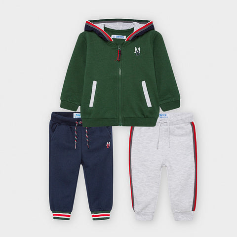 أفخم tracksuit اثنين من السراويل طفل رضيع الفن . 10-00918-075