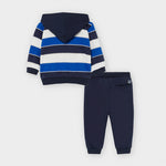Striped block tracksuit for baby boy Art . 10-02885-055
