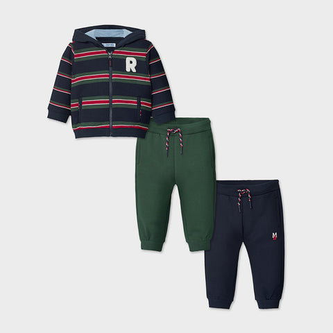 Striped tracksuit for baby boy 2887-68