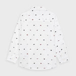 Foreman Mayoral Printed long sleeve shirt / Mayoral Sleeveless Jacket 2 Sides / Mayoral Structured trousers for boy