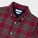 Mayoral Shirt long sleeved checkered 10-04147 - burgundy