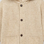 Knitted cardigan with pockets Mayoral beige / Mayoral Mini Shirt Boy / Jeans basic regular fit