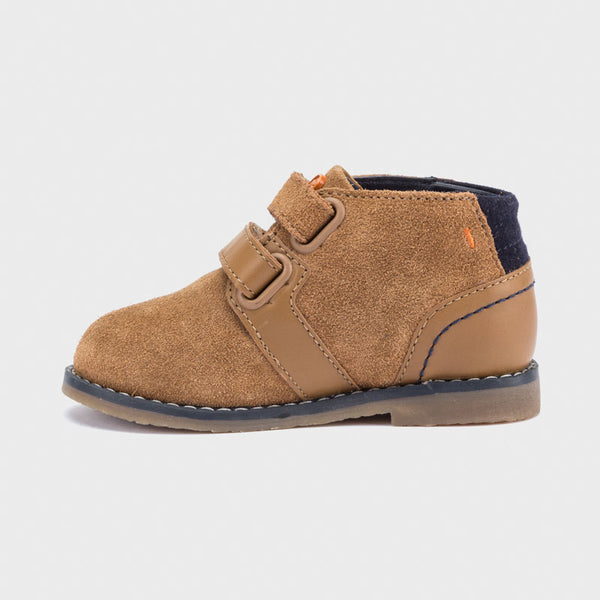 Mayoral Velcro ankle boots for baby boy 10-42162 - camel