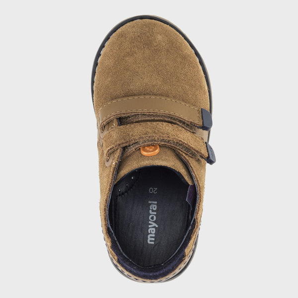 Mayoral Velcro ankle boots for baby boy 10-42162 - camel