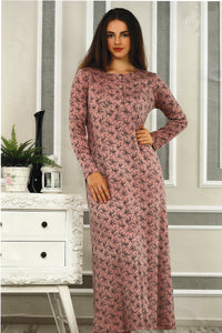 LONG  PRINTED DRESS FROM TUBA 11102