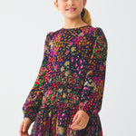 PATTERNED BAMBULA DRESS GIRL 5524-6