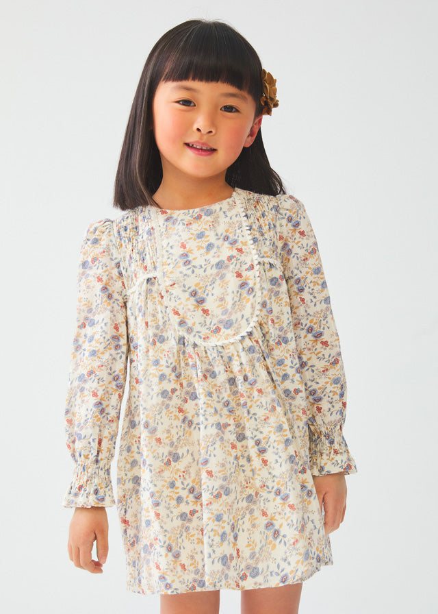 PATTERNED DRESS GIRL 12-05527-005