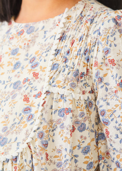 PATTERNED DRESS GIRL 12-05527-005