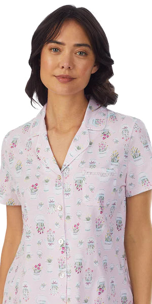 Sketchy Roses Capri Pajama Set 32353